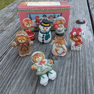 Vintage Enesco Lucy Rigg Lucy and Me Figurines and Ornaments Bundle 7 Pieces